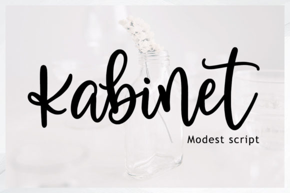 Kabinet Font Poster 1