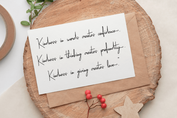 Kintan Audrey Font Poster 6