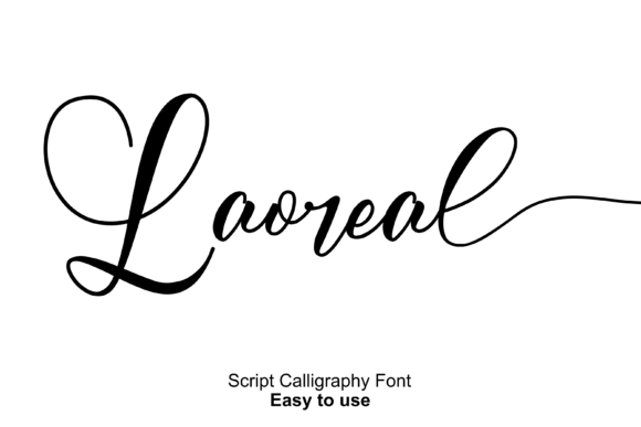 Laoreal Font Poster 1