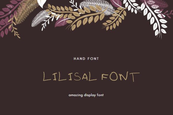 Lilisal Font Poster 3