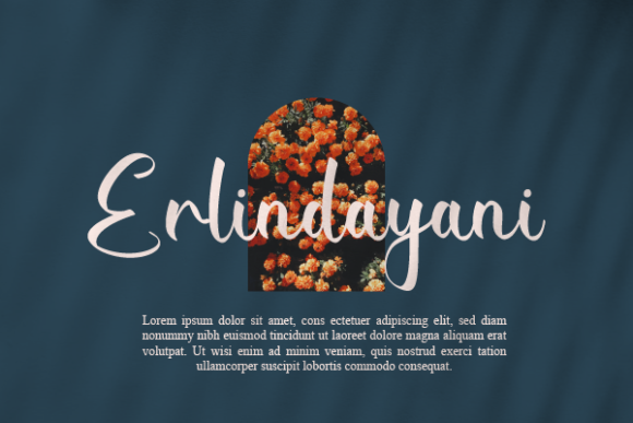 Lindsay Jessica Font Poster 7