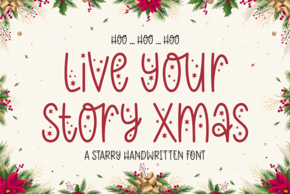 Live Your Story Xmas Font