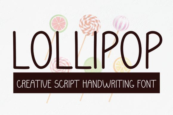 Lollipop Font Poster 1