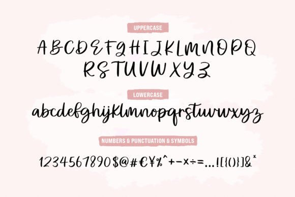 Love Always Font Poster 8