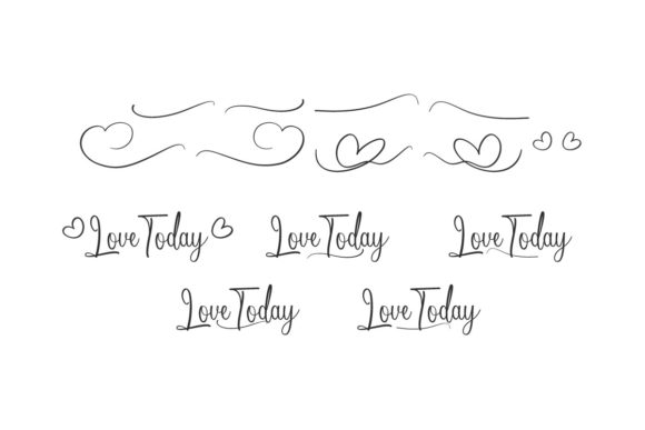 Love Today Font Poster 7