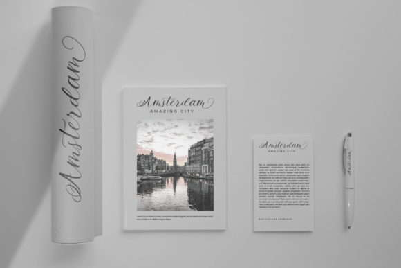 Lovely Angelicia Font Poster 3