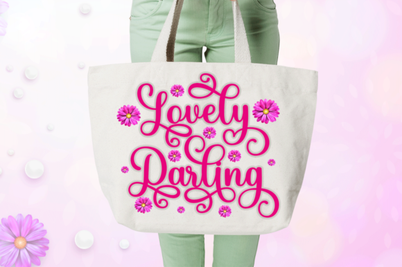 Lovely Darling Font Poster 5