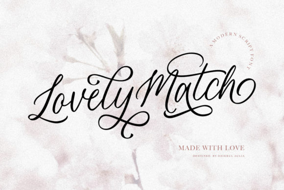 Lovely Match Font