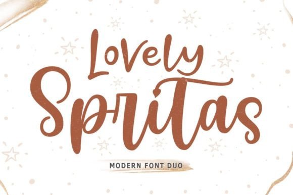 Lovely Spritas Font Poster 1