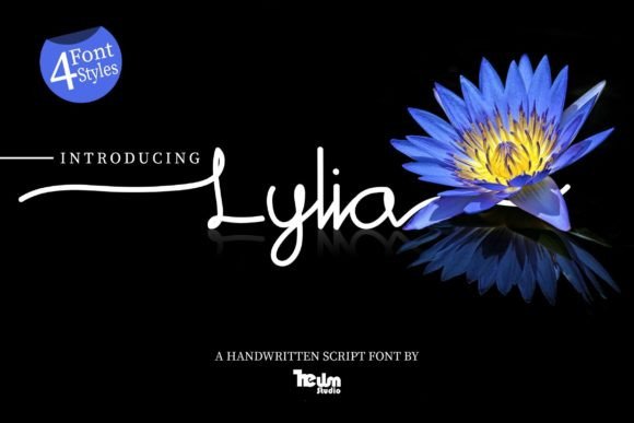 Lylia Font Poster 1