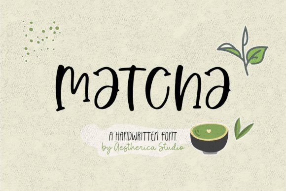 Matcha Font Poster 1