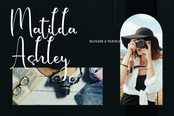 Matilda Kimberly Font Poster 6