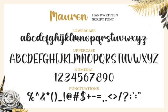 Mauren Font Poster 6