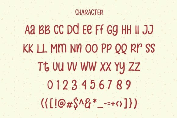 Meizda Font Poster 5