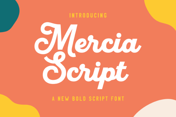 Mercia Font Poster 1