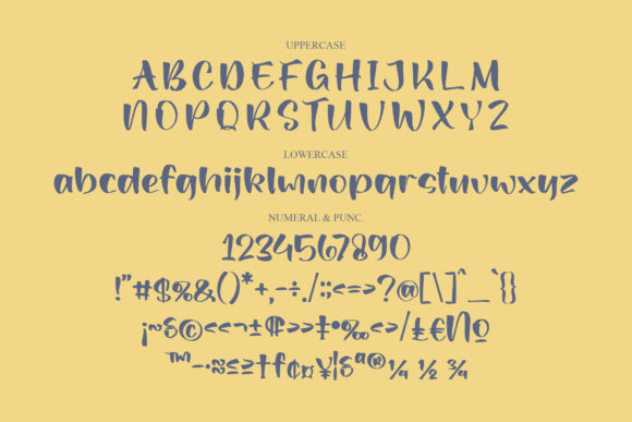 Methylia Font Poster 13