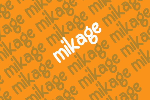 Mikage Font Poster 2