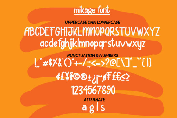 Mikage Font Poster 3