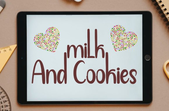 Milk and Cookies Font