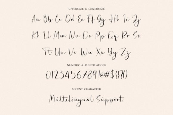 Milleaquen Font Poster 7