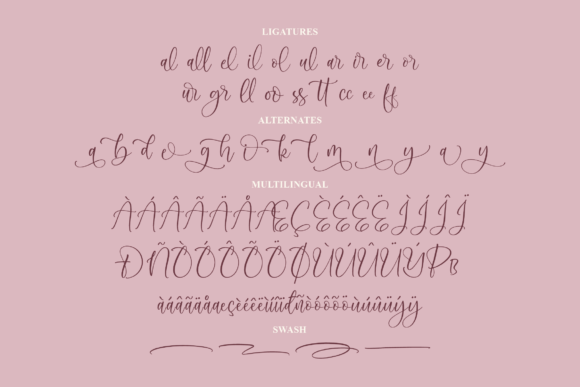 Mirabela Font Poster 14