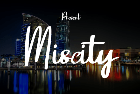 Miscity Font Poster 1