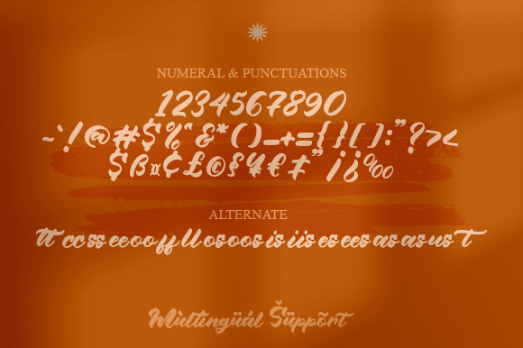 Miskha Font Poster 12