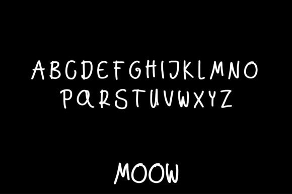 Moow Font Poster 2