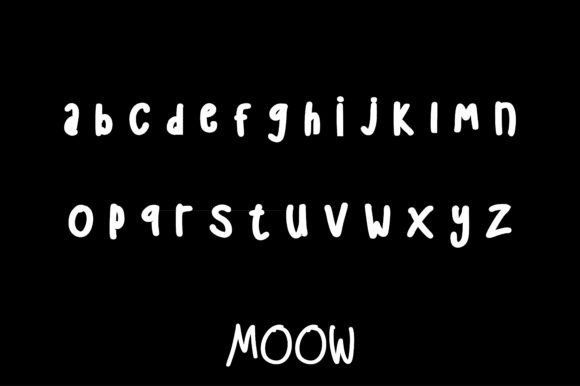 Moow Font Poster 3