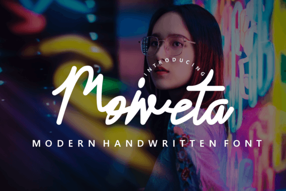 Morieta Font Poster 2