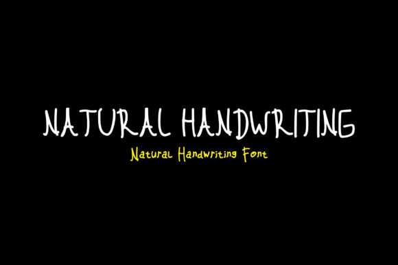 Natural Font