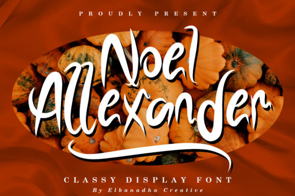 Noel Alexander Font Poster 1