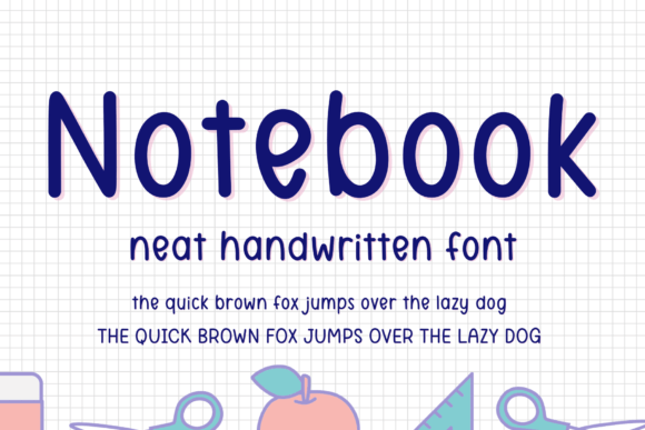 Notebook Font