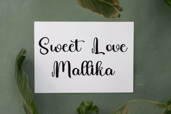 Our Wedding Font Poster 4