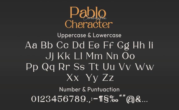 Pablo Duo Font Poster 10