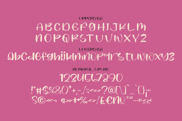 Pacifica Font Poster 13