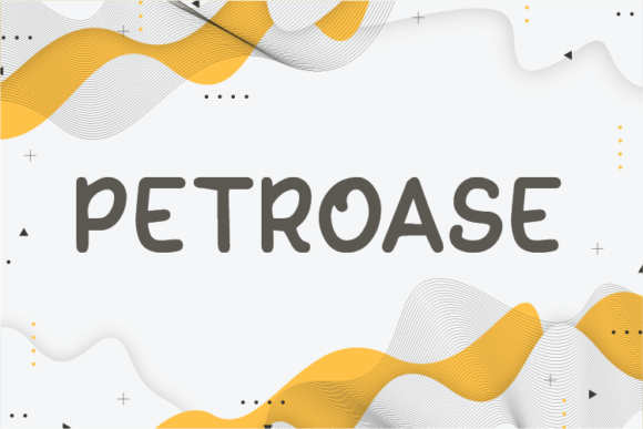 Petroase Font Poster 1