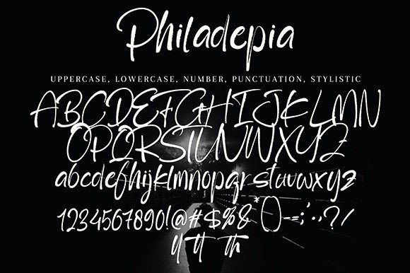 Philadepia Font Poster 10