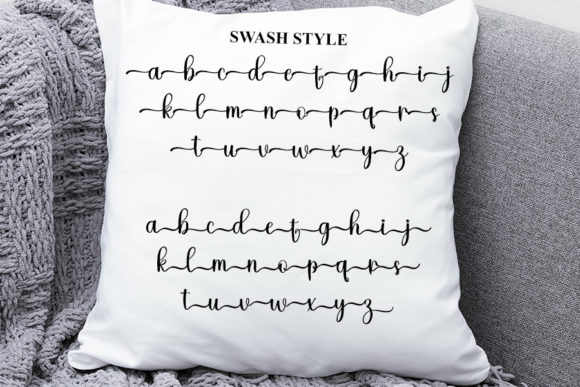 Pillow Font Poster 7