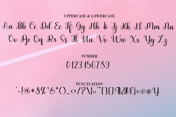 Pinky Yellow Font Poster 5