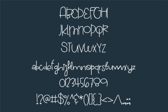 Playdate Font Poster 2
