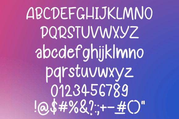 Playground Font Poster 4