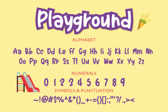 Playground Font Poster 2