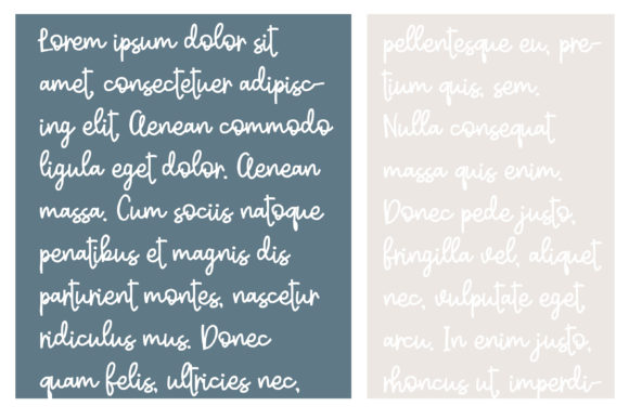 PN Pillowcase Font Poster 4