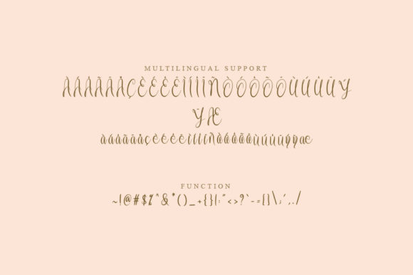 Qifglay Font Poster 3