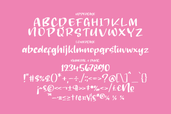 Qrowy Magical Font Poster 13