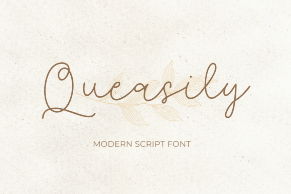 Queasily Font Poster 1