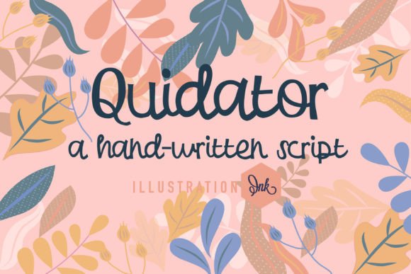 Quidator Font Poster 1