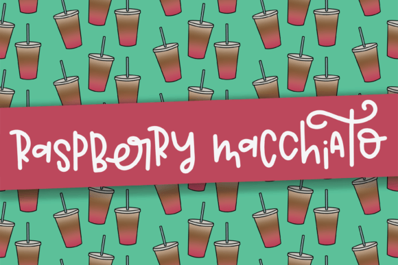 Raspberry Macchiato Font