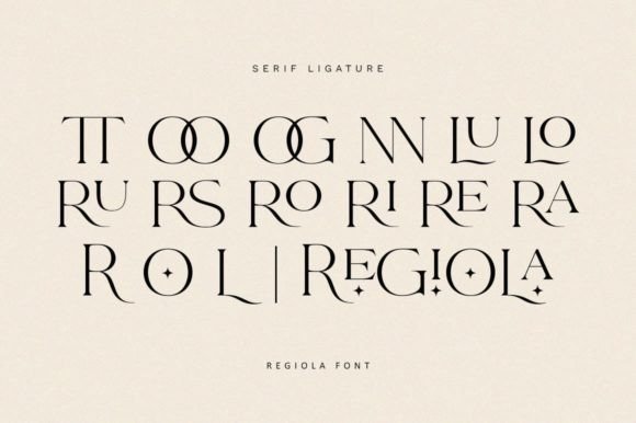 Regiola Font Poster 12